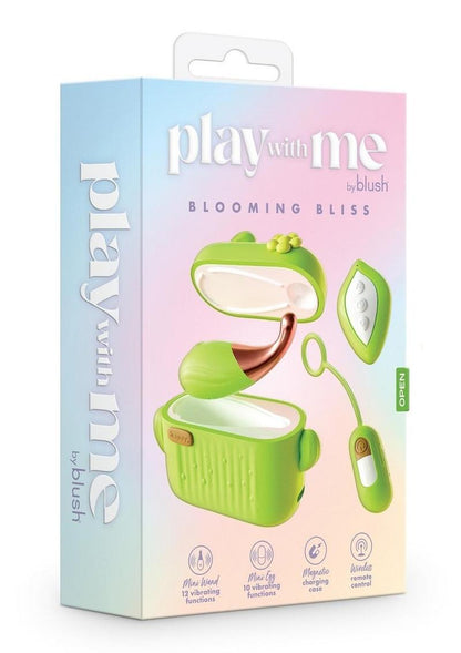 Play With Me Blooming Bliss Rechargeable Silicone Mini Vibrator