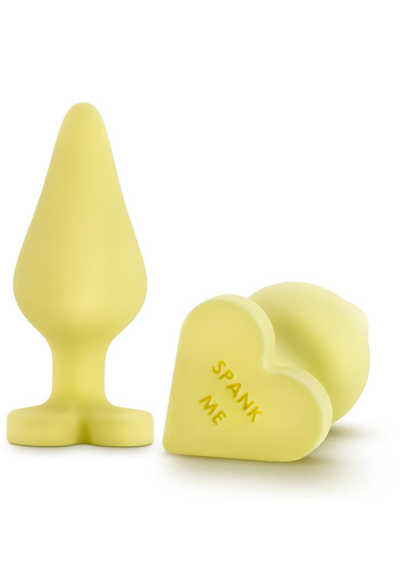 Play With Me Naughty Candy Hearts Spank Butt Plug