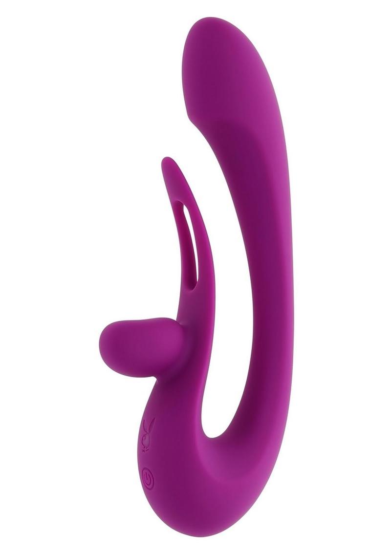 Playboy Cha Cha Slide Rechargeable Dual Vibrator