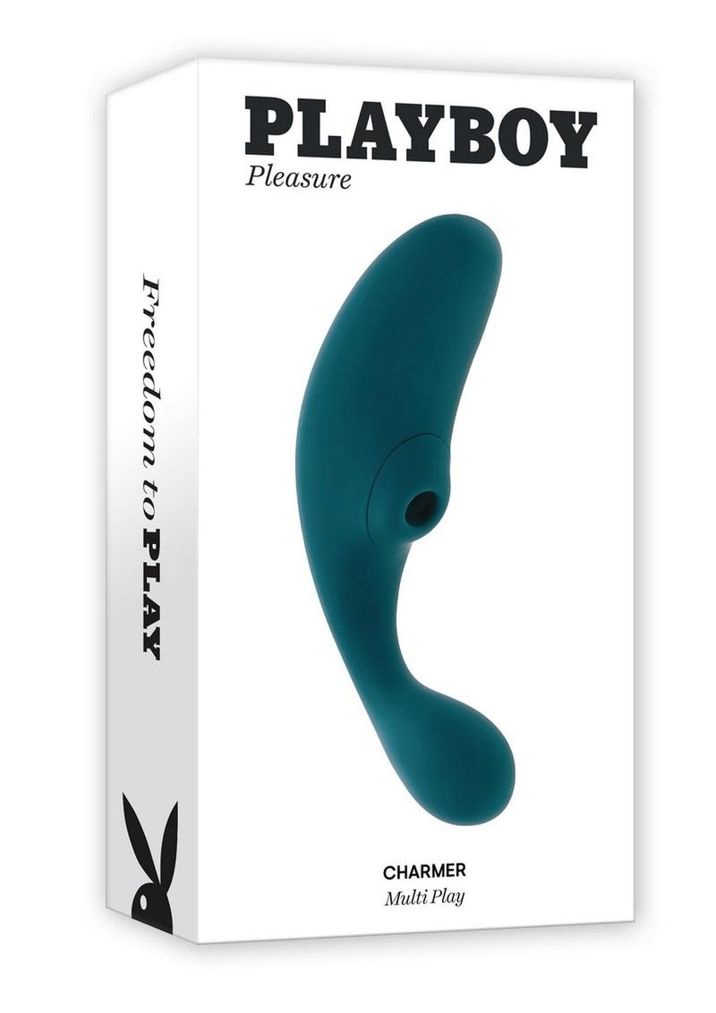 Playboy Charmer Rechargeable Silicone Dual Vibrator