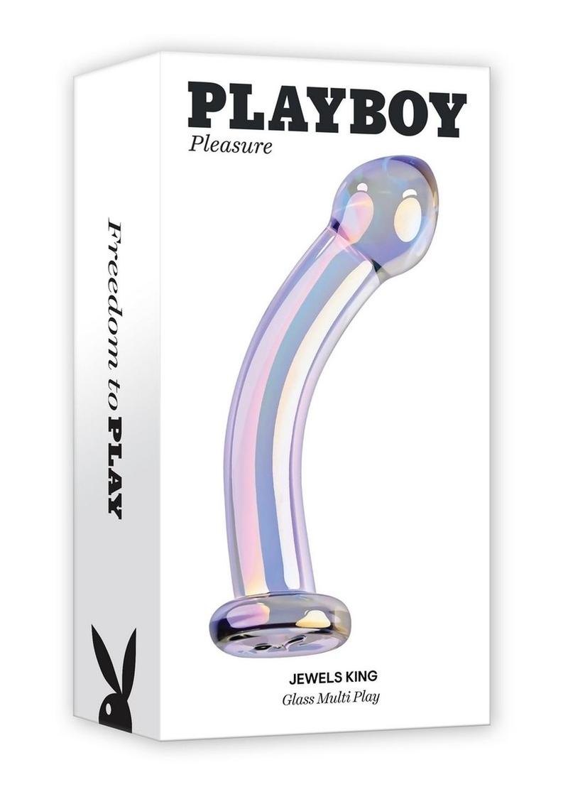Playboy Jewels King Glass Probe Anal Pleasure