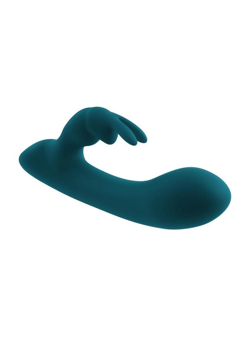 Playboy Lil’ Rabbit Teal Rechargeable Rabbit Vibrator