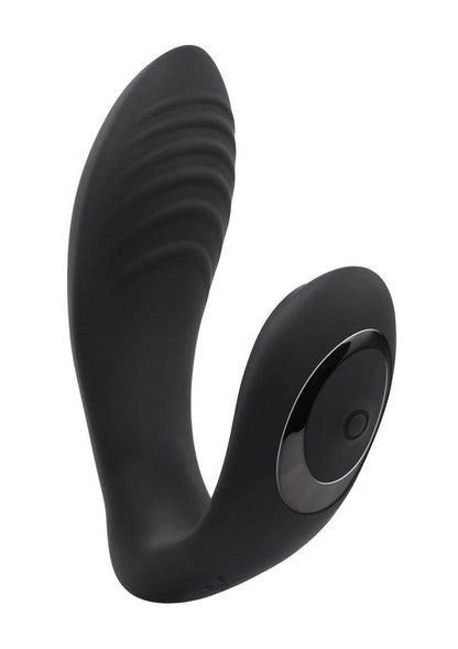 Playboy Play Time Silicone Dual Vibrator with Clitoral Stimulator