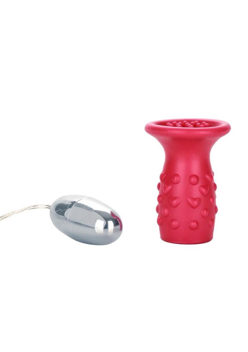 Pleasure Kiss Massager With Remote Control Vibrators