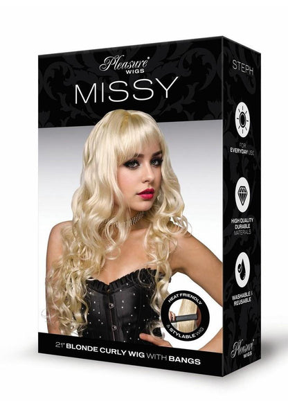 Missy Black Curly Wig
