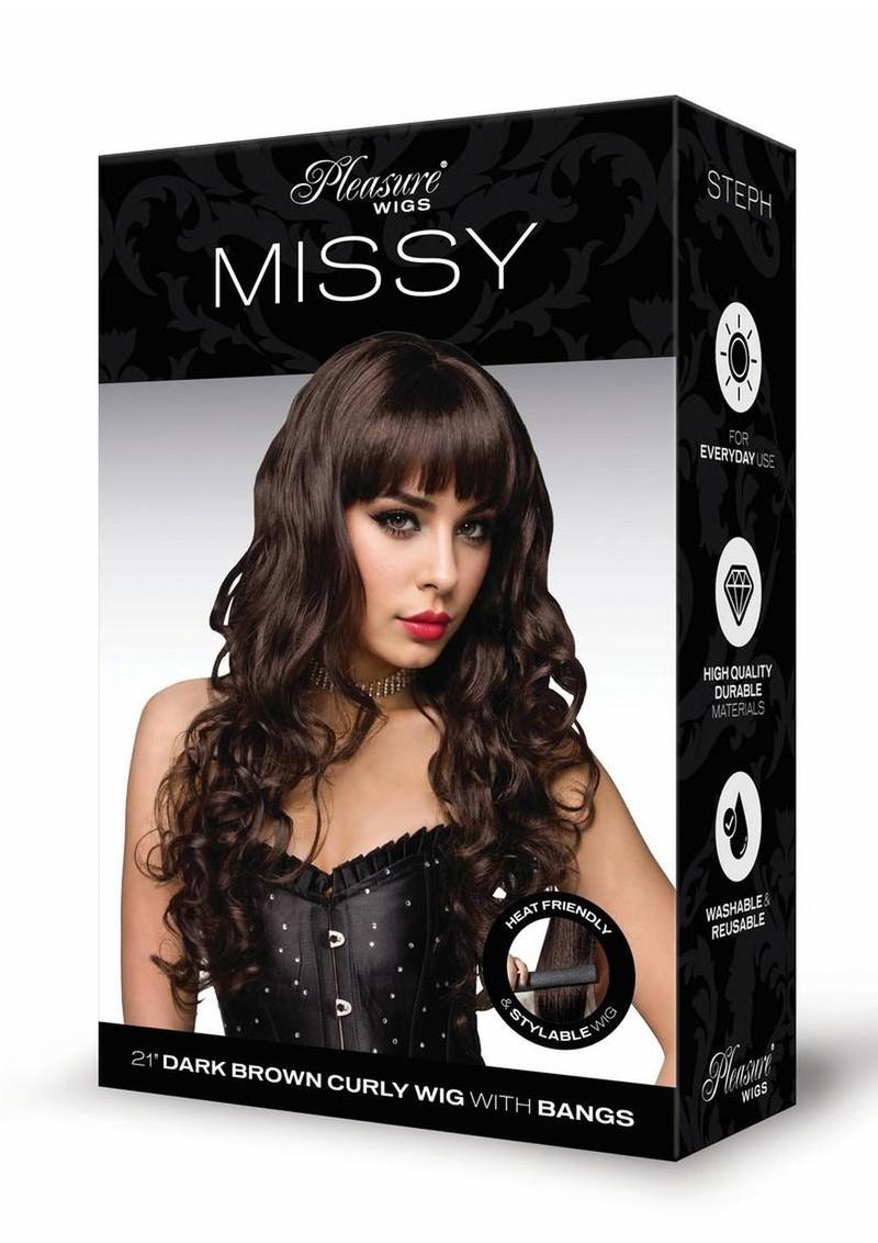 Missy Black Curly Wig