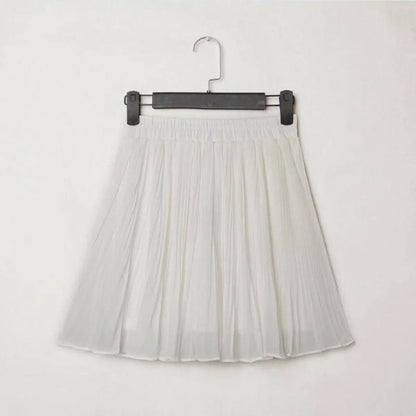 Pleated Mini Skirt Tulle