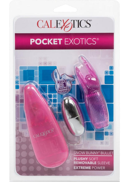 CalExotics Pocket Exotics Snow Bunny Vibrator