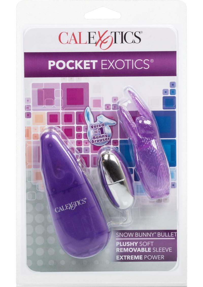 CalExotics Pocket Exotics Snow Bunny Vibrator