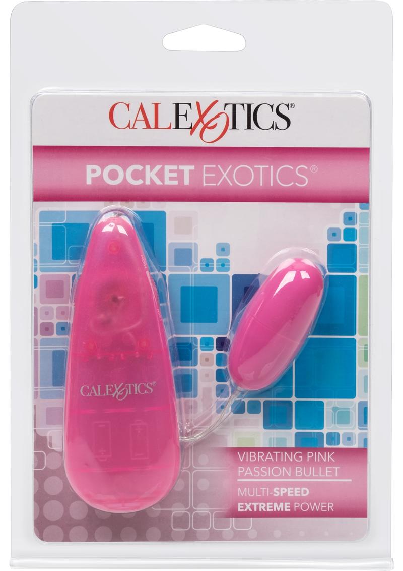 CalExotics Pocket Exotics Pink Passion Bullet Vibrator