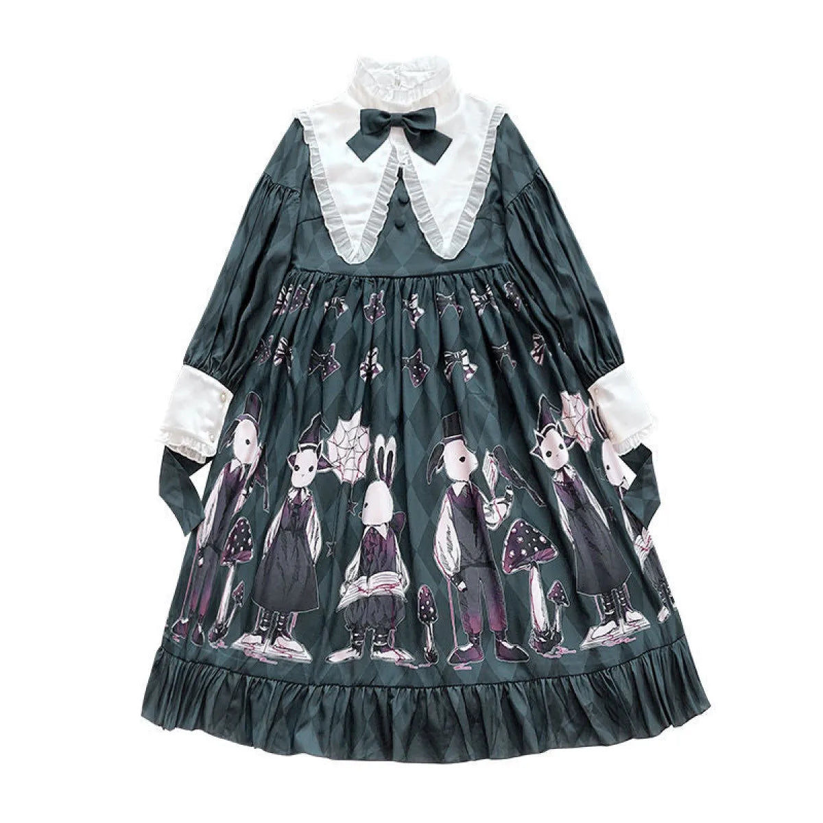 Poisonous Mushroom Gothic Lolita Dress