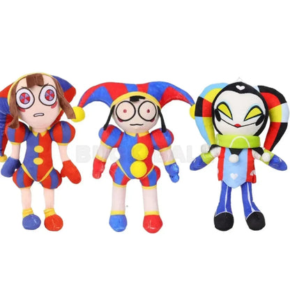 The Amazing Digital Circus Cartoon Plush Pomni Jax Doll