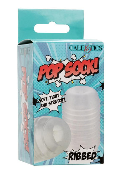 Pop Sock Ribbed Stroker