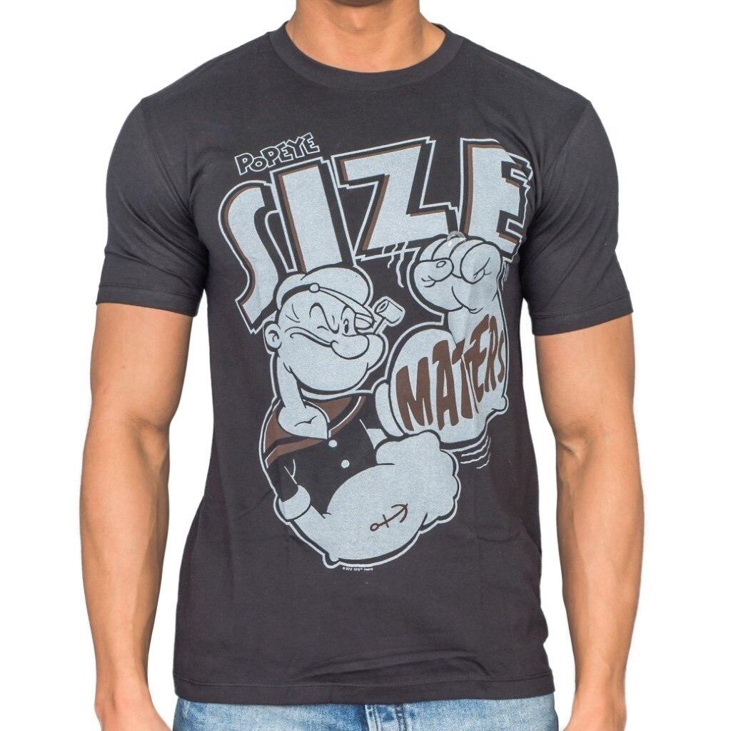 Popeye Size Matters Big Arms T-shirt