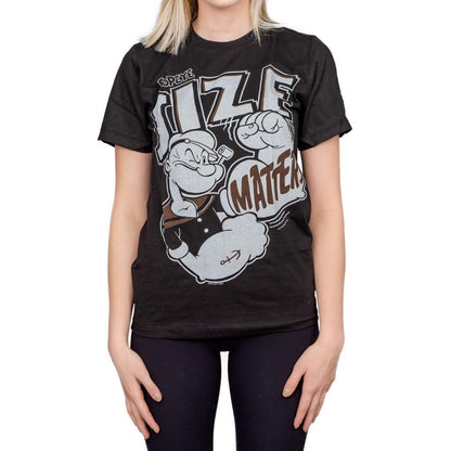 Popeye Size Matters Big Arms T-shirt