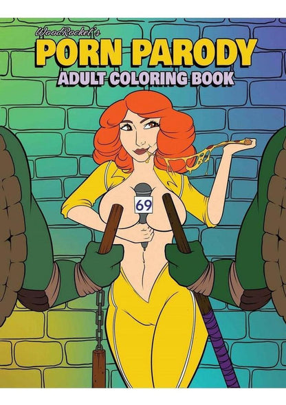 Porn Parody Adult Coloring Book