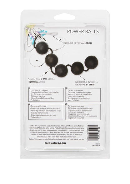 CalExotics Power Balls Advanced Latex Dipped Kegel