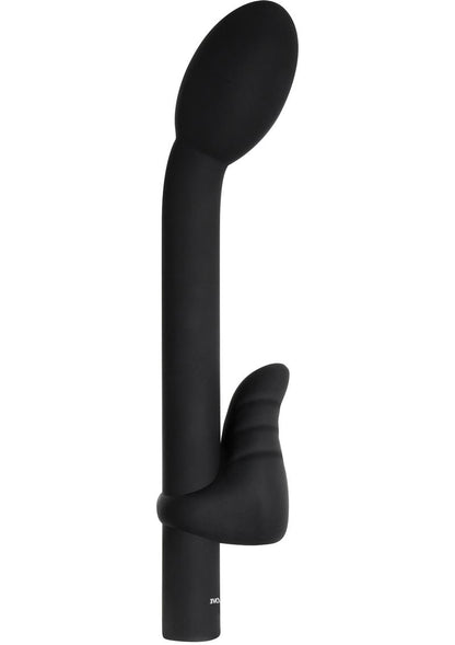 Power Couple Rechargeable G-Spot Vibe With Clitoral Stimulator