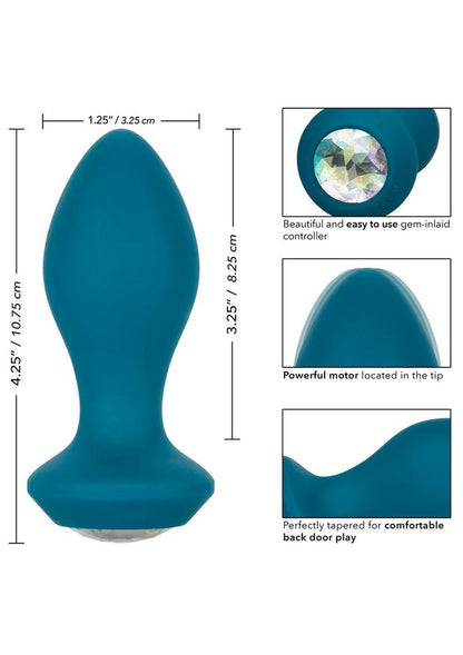 CalExotics Power Gem Vibrating Crystal Probe Butt Plug