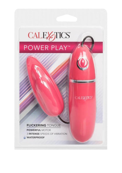 CalExotics Power Play Flickering Tongue Massager Bullet