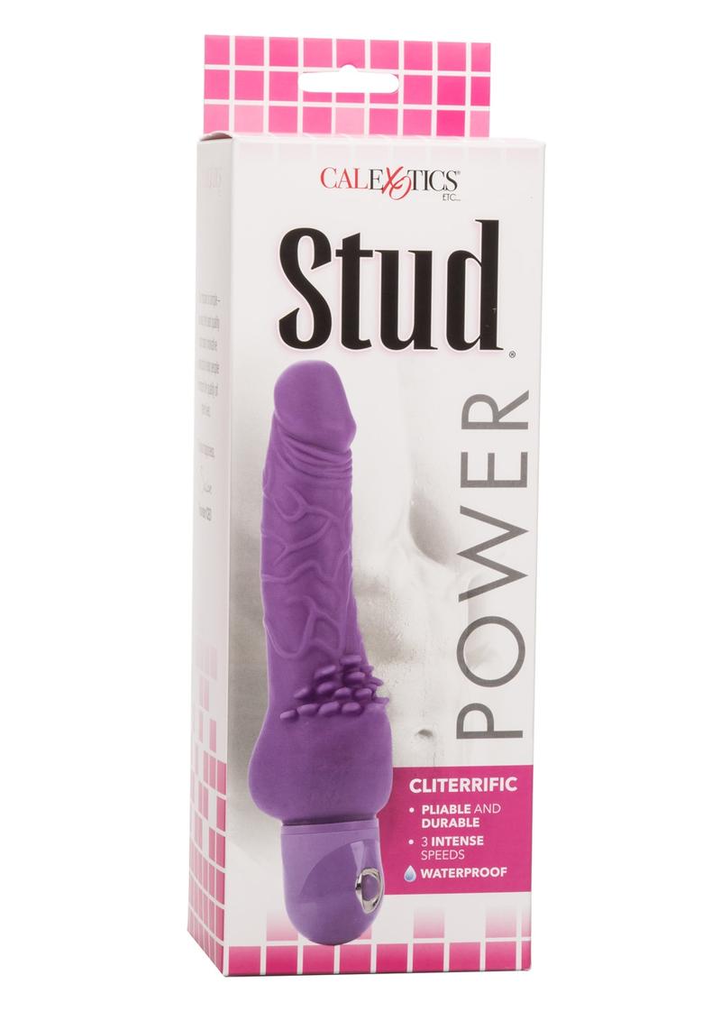 CalExotics Power Stud Cliterrific Vibrator 3 Speeds Waterproof