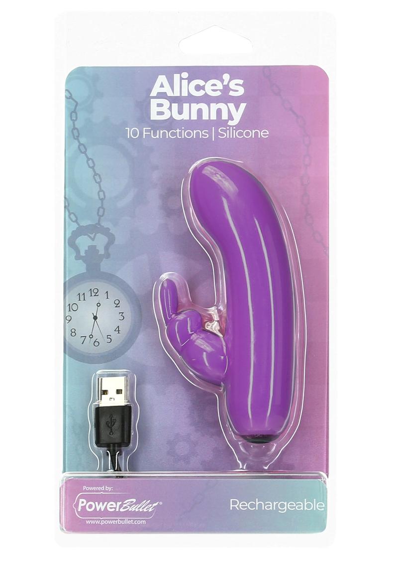 Alice’s Bunny Soft Silicone Bunny Vibe For Intimate Delight