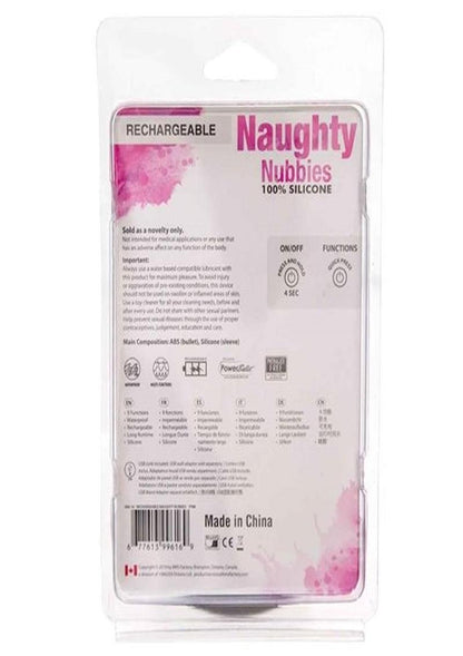 PowerBullet Recharge Naughty Nubbies Vibe