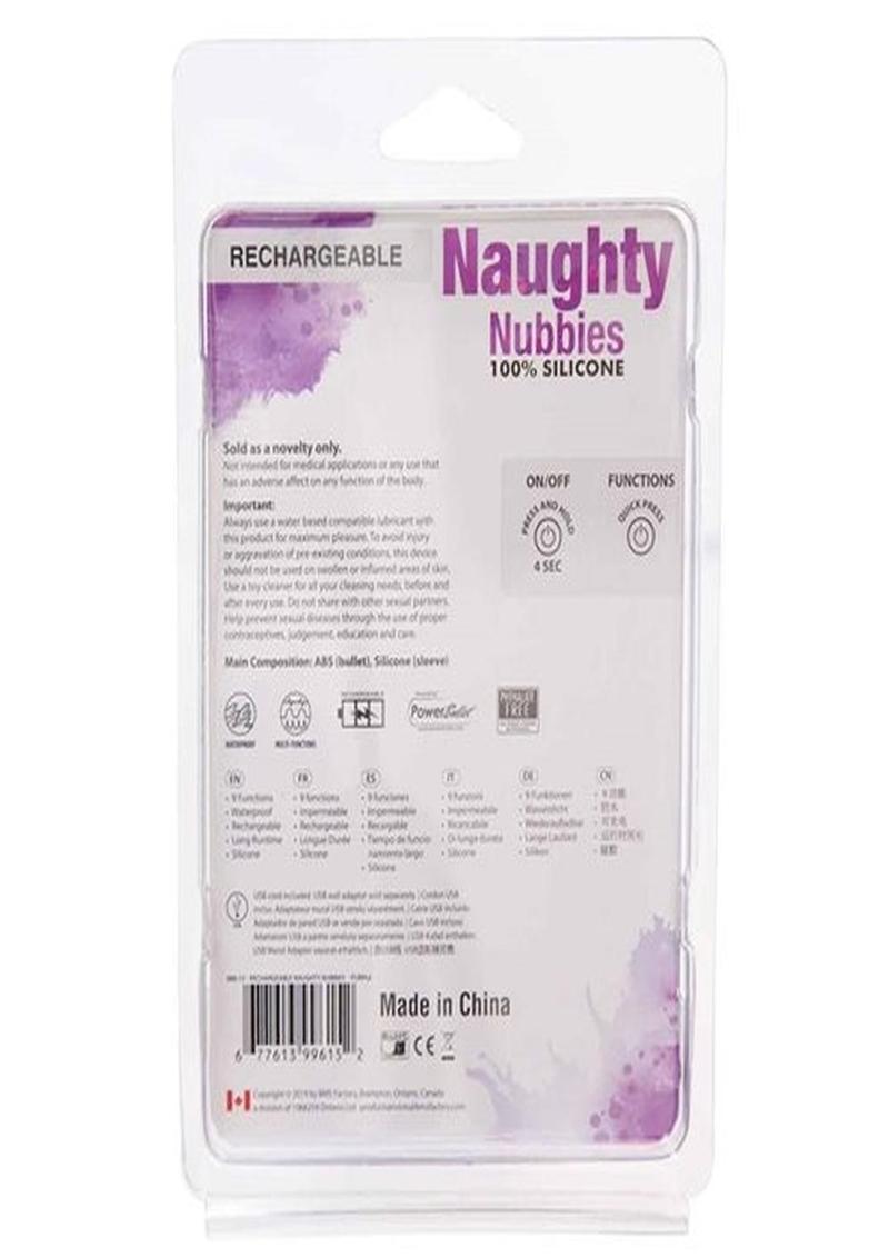 PowerBullet Recharge Naughty Nubbies Vibe