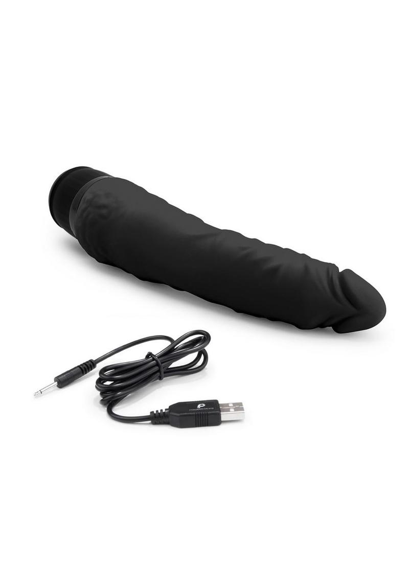 Power Cock Realistic Silicone Vibrator with Deep Vibration
