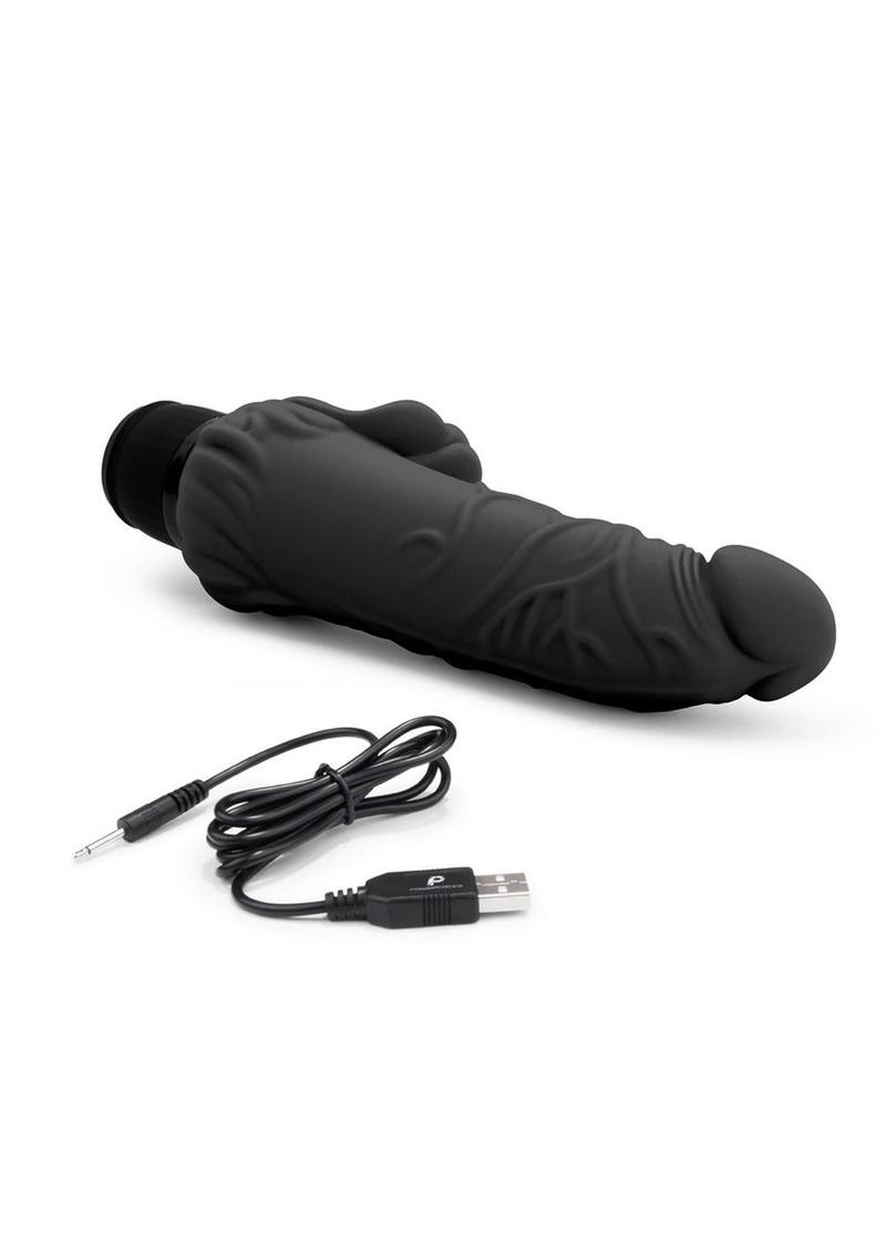 Power Cock Realistic Rechargeable Silicone Clitoral Stimulator