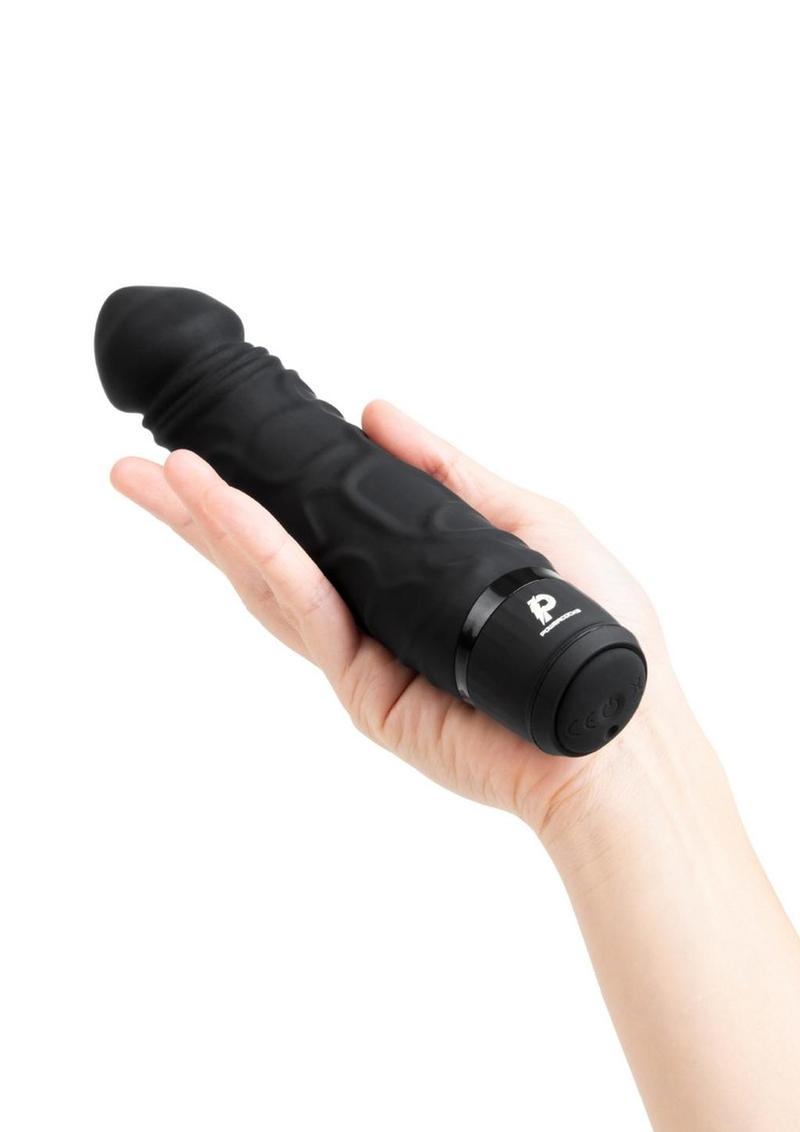 PowerCocks 6 Inch Silicone Rechargeable Realistic Vibrator