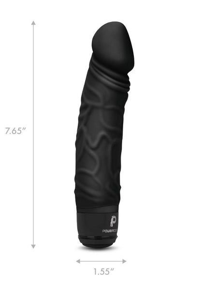PowerCocks 6 Inch Silicone Rechargeable Realistic Vibrator