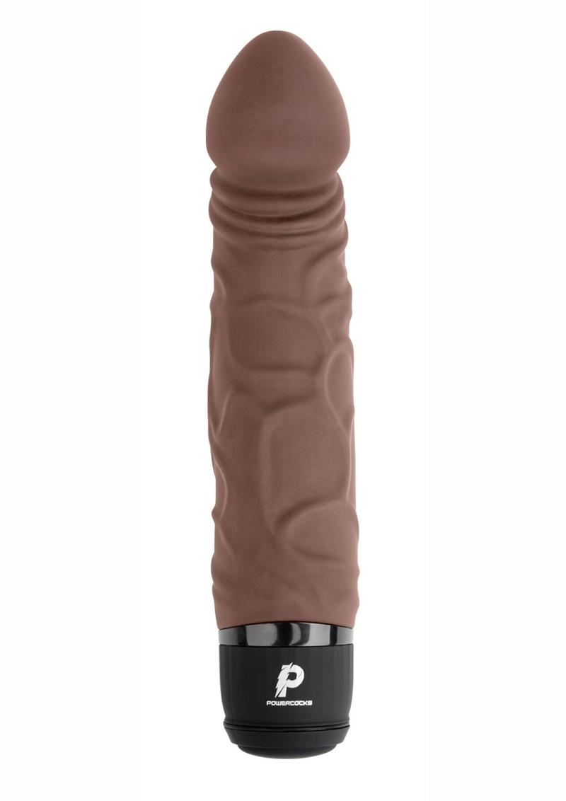 PowerCocks 6 Inch Silicone Rechargeable Realistic Vibrator