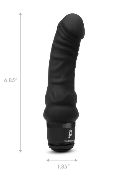 PowerCocks 6 Inch Silicone Rechargeable Realistic Vibrator