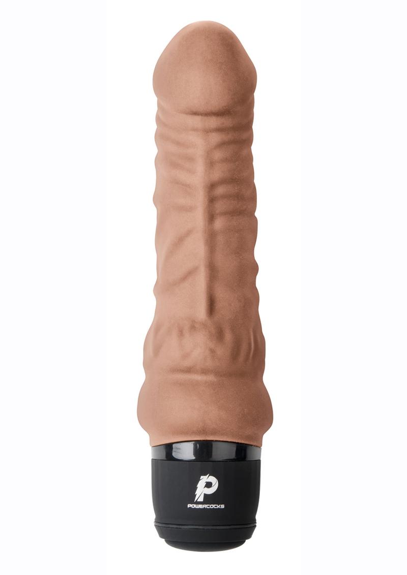 PowerCocks 6 Inch Silicone Rechargeable Realistic Vibrator