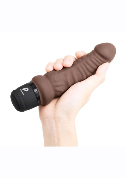 PowerCocks 6 Inch Silicone Rechargeable Realistic Vibrator