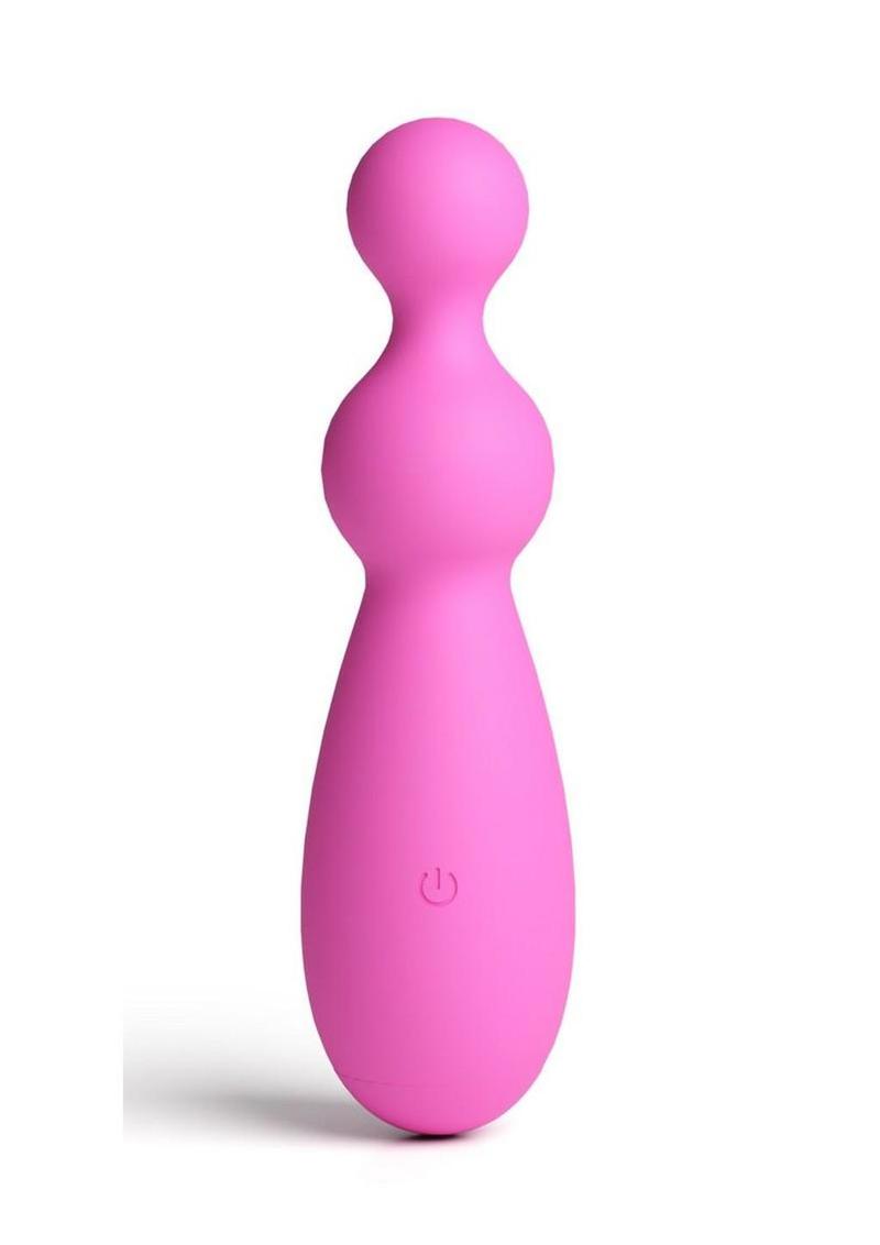 Pretty in Pink Petal Rechargeable Beaded Vibrator