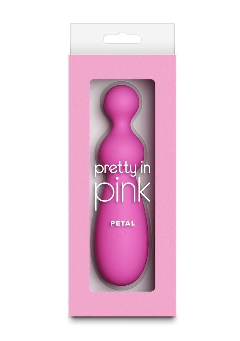 Pretty in Pink Petal Rechargeable Beaded Vibrator