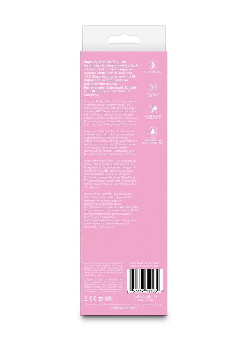 Pretty in Pink Sugar Vibrating Egg