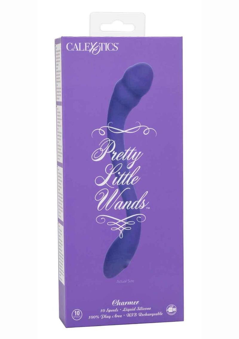 Pretty Little Wands Charmer Silicone 10-Speed Rechargeable Vibrator