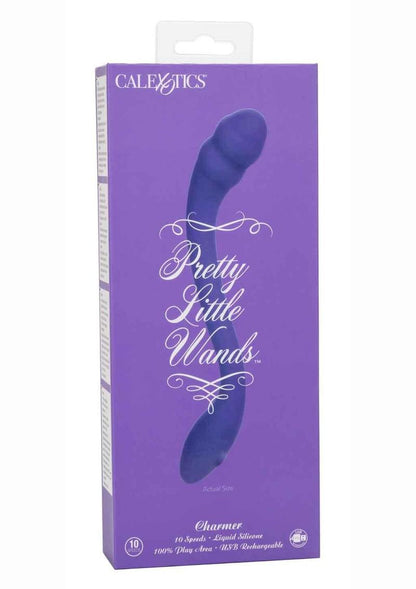 Pretty Little Wands Charmer Silicone 10-Speed Rechargeable Vibrator