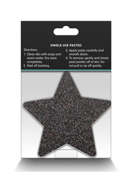 Pretty Pasties Glitter Star Gold 2 Pairs for Daring Style