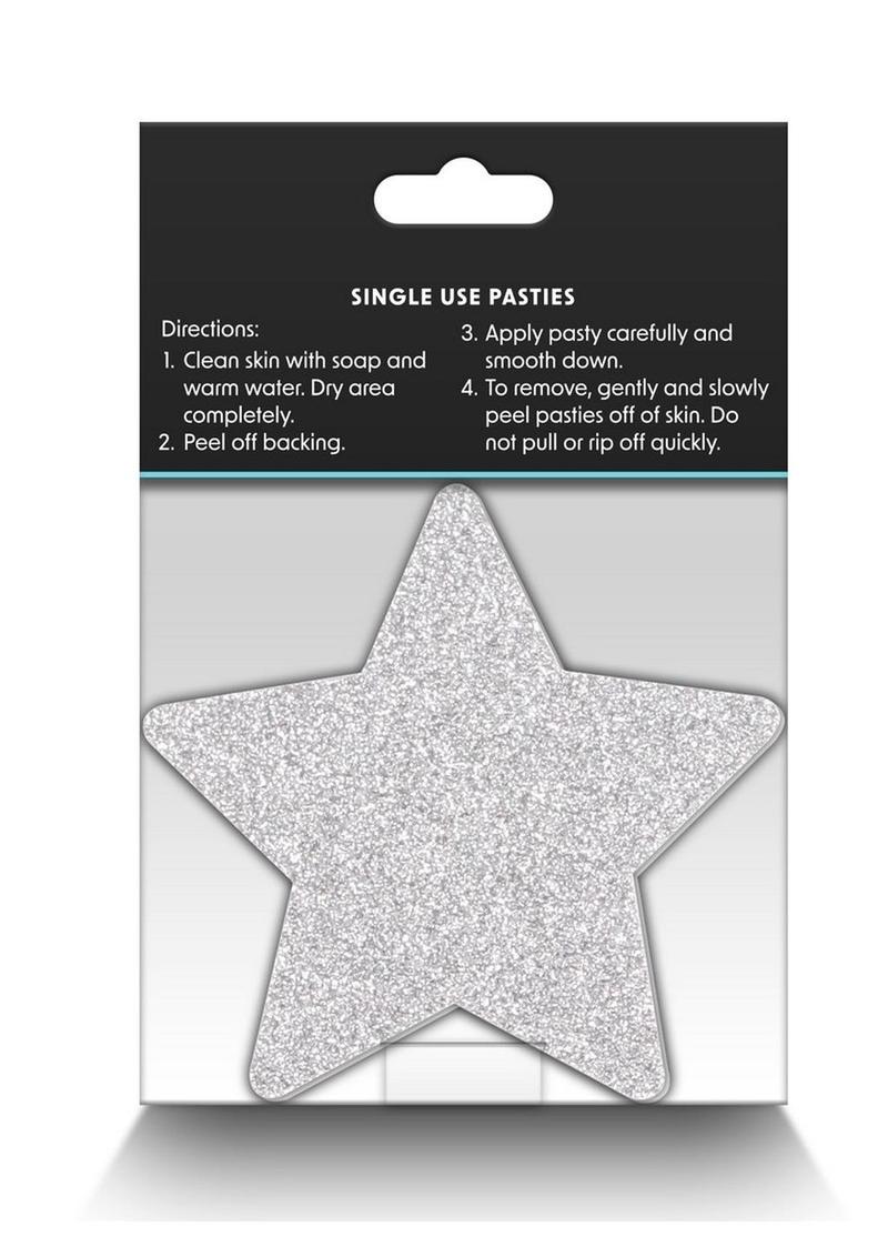 Pretty Pasties Glitter Star Gold 2 Pairs for Daring Style