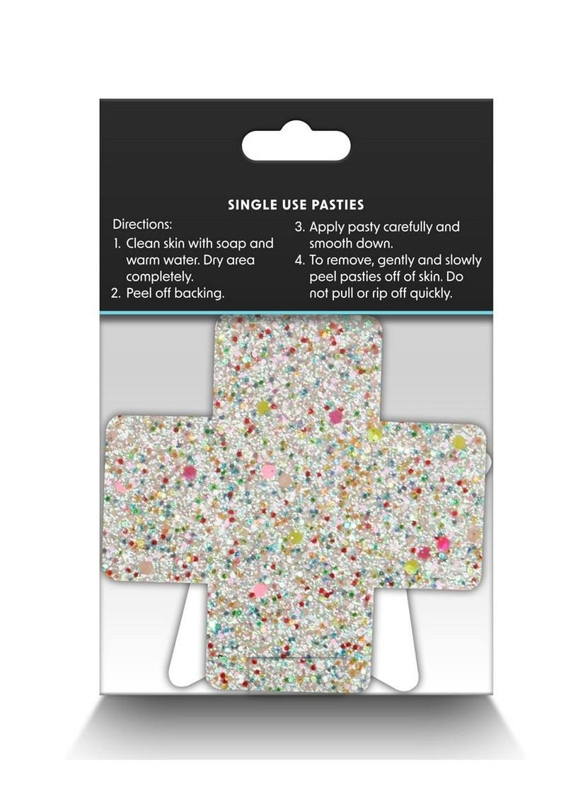 Pretty Pasties Glow in the Dark Star Multicolor 2 Pairs