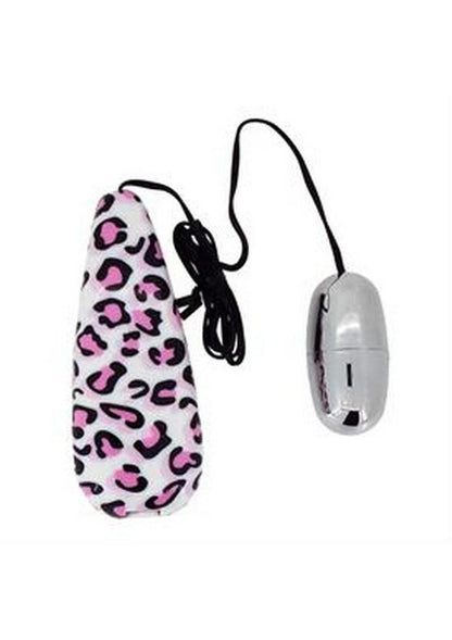 Primal Instinct Zebra Print Bullet Vibrator