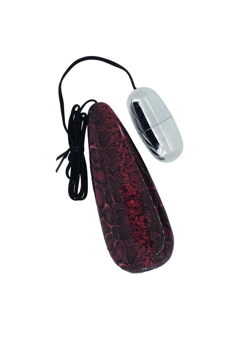 Primal Instinct Zebra Print Bullet Vibrator