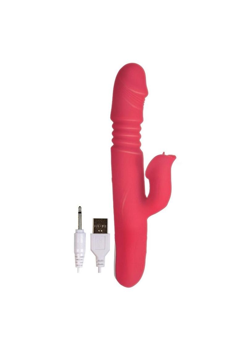 Princess Passion Heat Rechargeable Coral Silicone Warming Vibrator