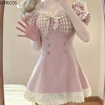 Princess Plaid Dress