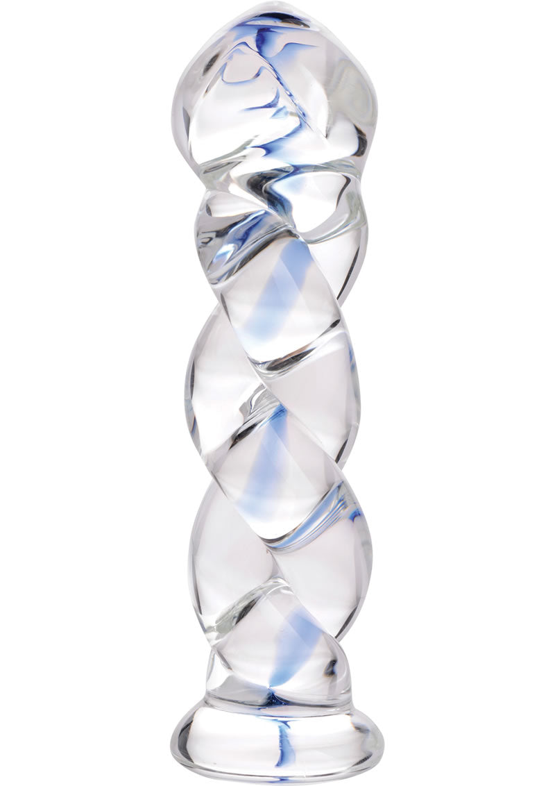 Prisms Soma Twisted Glass And Enhanced Sensation Dildo