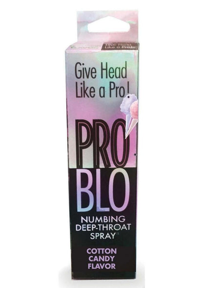Pro Blo Numbing Deep Throat Spray Cotton Candy